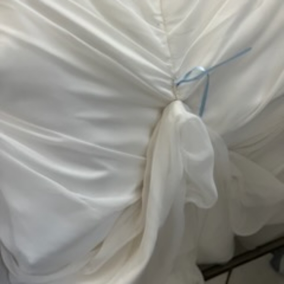 Gorgeous, plus size, off white, never worn wedding dress - Picture 6 of 9